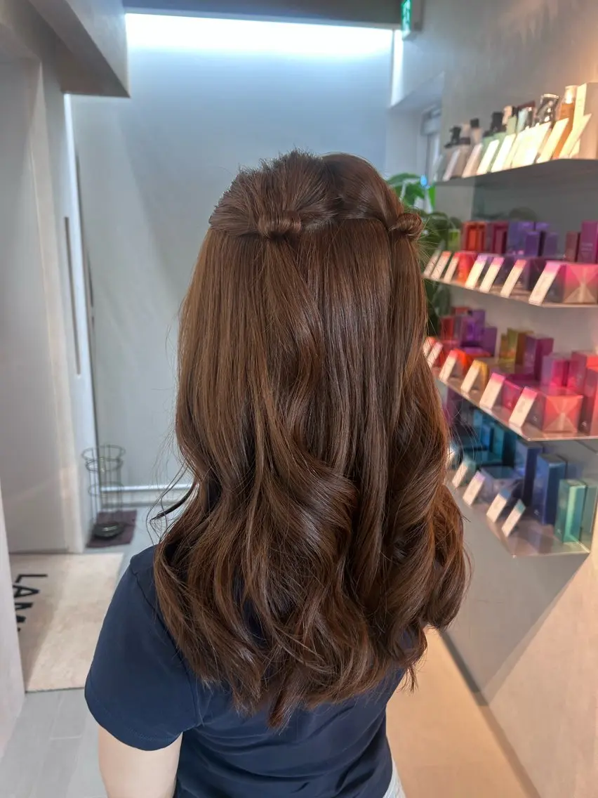 ロング カラー カット ヘアカラー RINO LAMINのヘアスタイル