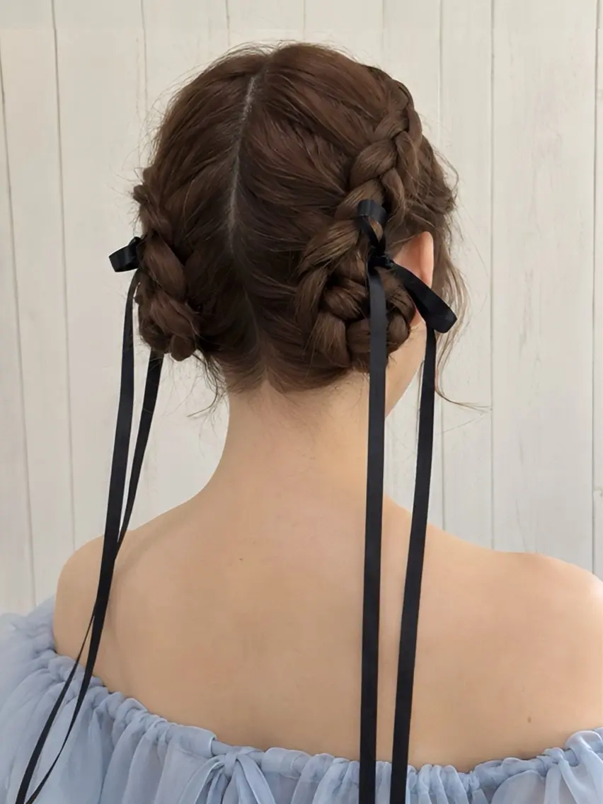【結婚式/卒業式/浴衣ヘアなど🎀】お呼ばれヘアセット 45min［三軒茶屋］の写真