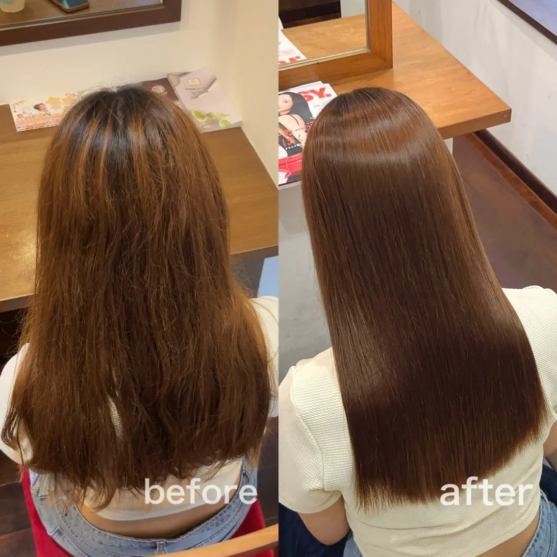 セミロング パーマ カット 縮毛矯正 トリートメント 今在家 玲【自然な 縮毛矯正/メンズ】のヘアスタイル