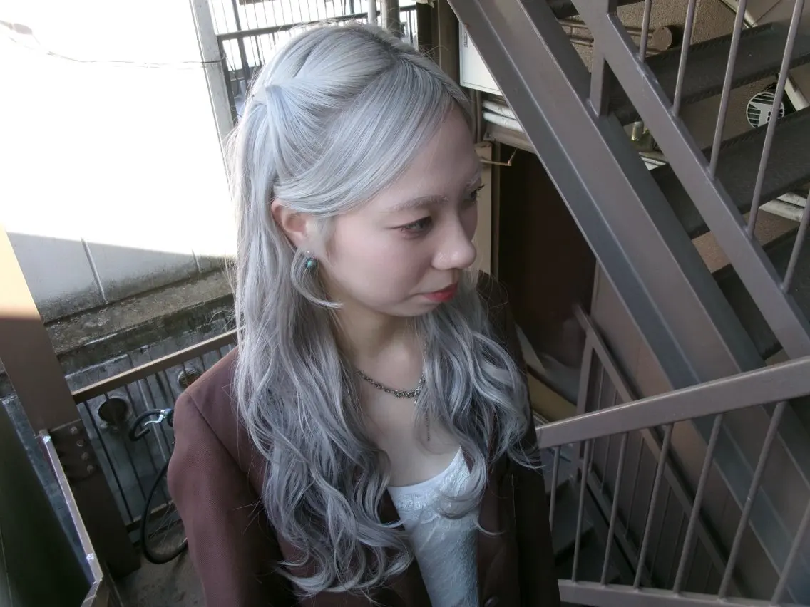 ヘアアレンジ ヘアセット 🫧suzuno 🫧ブリーチ強化のヘアスタイル