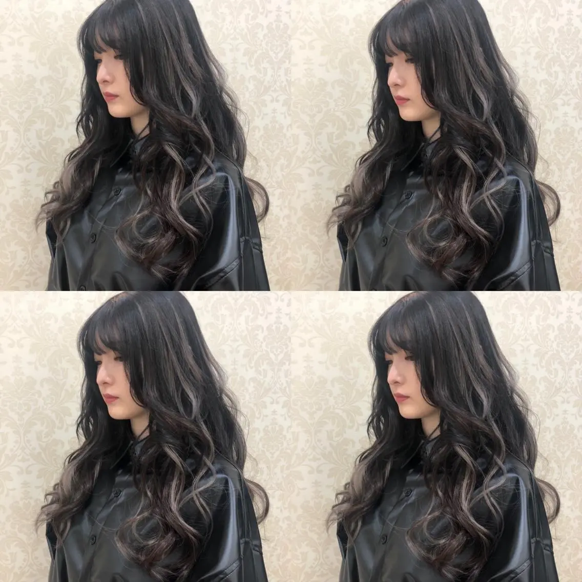 ロング カラー シールエクステ ハイライトカラー エクステ ハイライト 🌷MAYU 🌷のヘアスタイル