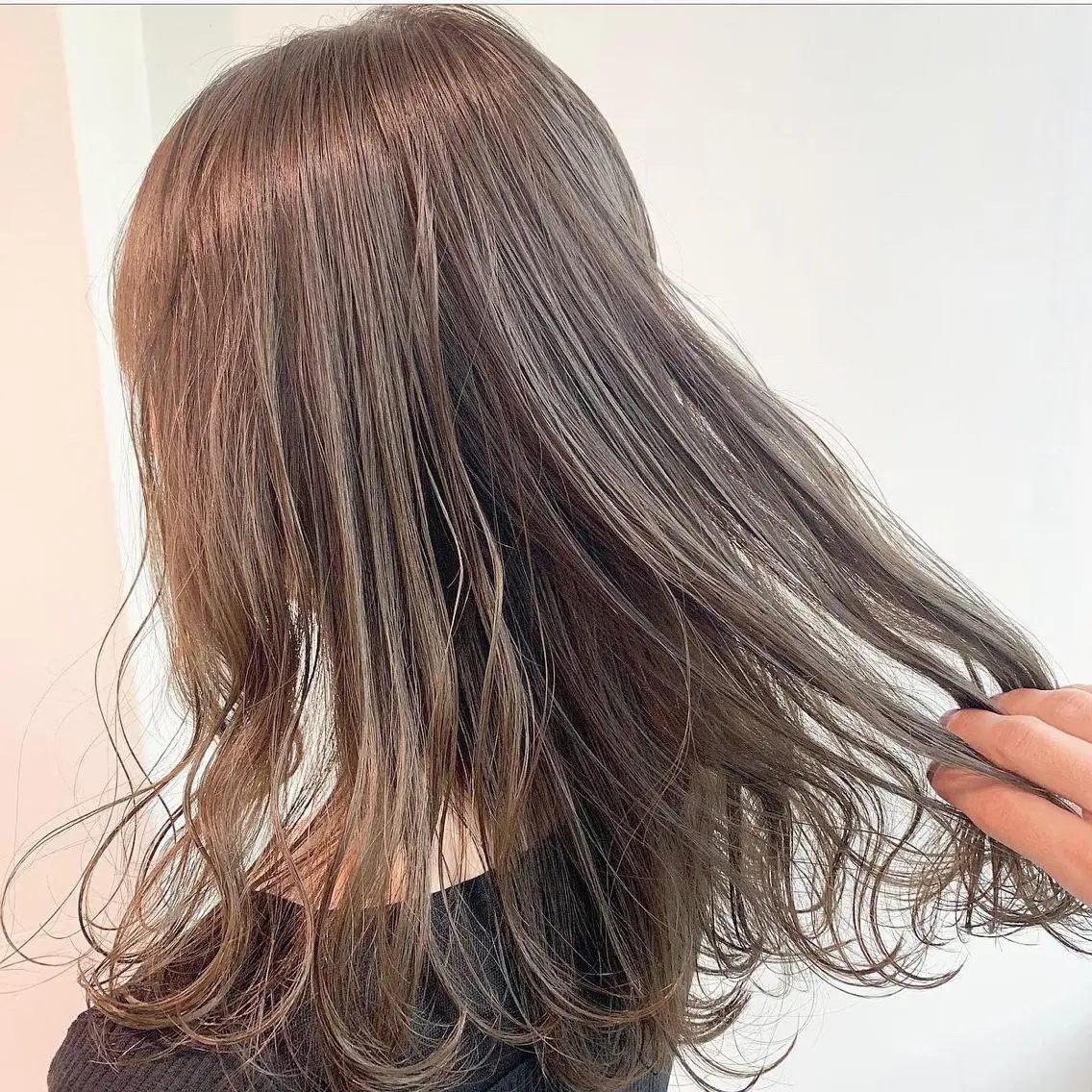 ロング カラー 赤み消しカラー 🍀JUNKIのヘアスタイル