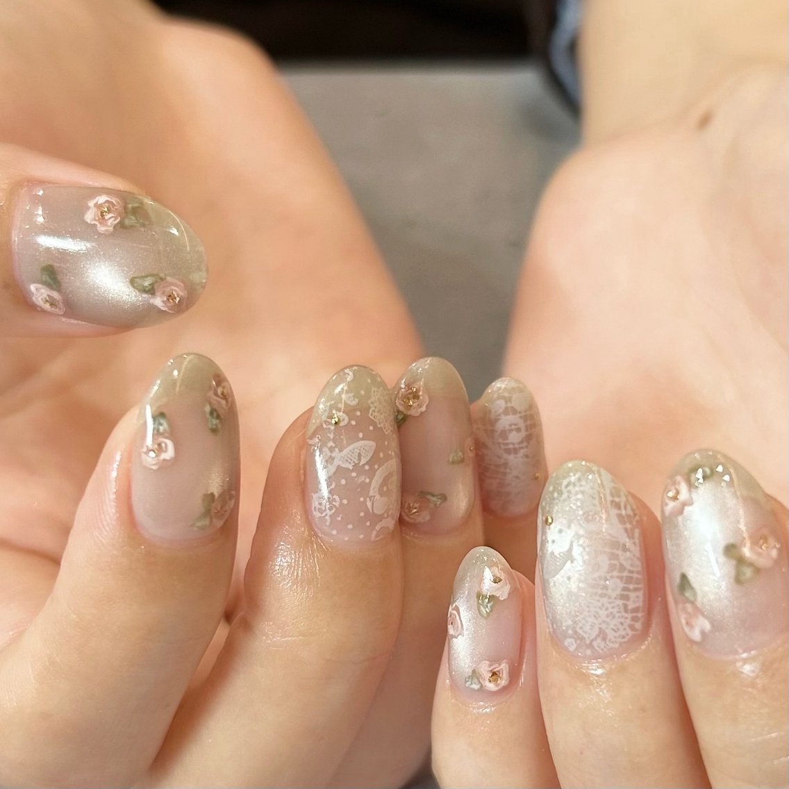 ネイル ハンドネイル shio ♡ 30.31日空きありのネイルデザイン
