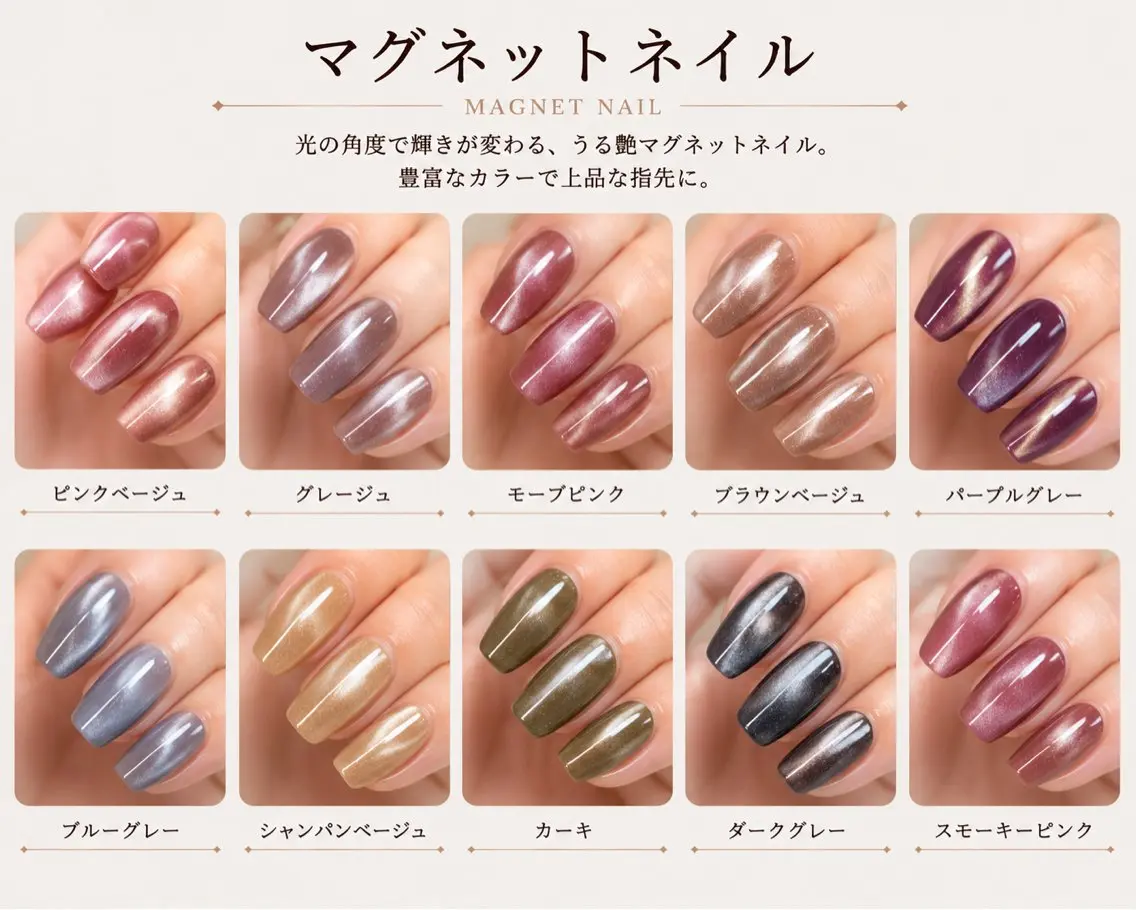【ご新規様限定】マグネットネイル♡ オフ込み¥4,500の写真