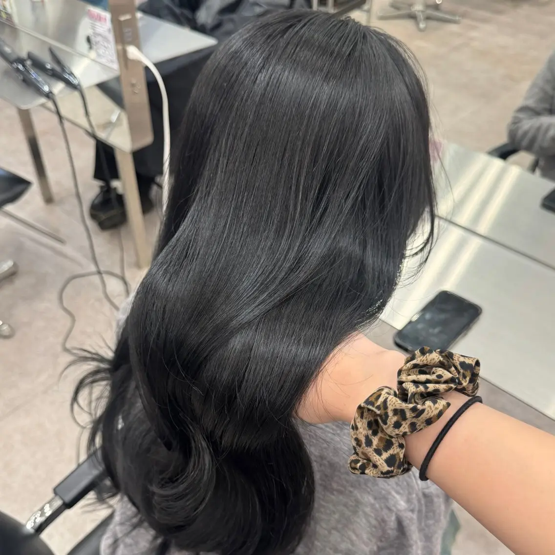 ロング カラー ヘアアレンジ 似合わせピンクカラー 🎀/朋美のヘアスタイル