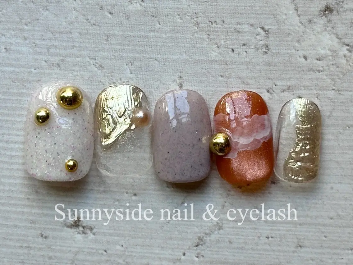 ネイル アートネイル ハンドネイル Sunny side nailのネイルデザイン