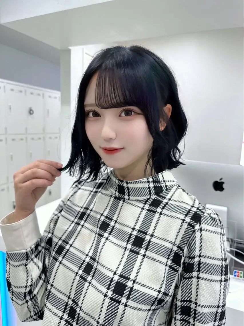 ミディアム ヘアカラー 🦋韓国風カラー🦋 こうせい原宿のヘアスタイル