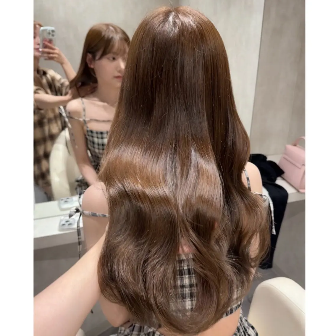 ロング カラー ヘアカラー miyu /トレンド カラー×艶髪のヘアスタイル