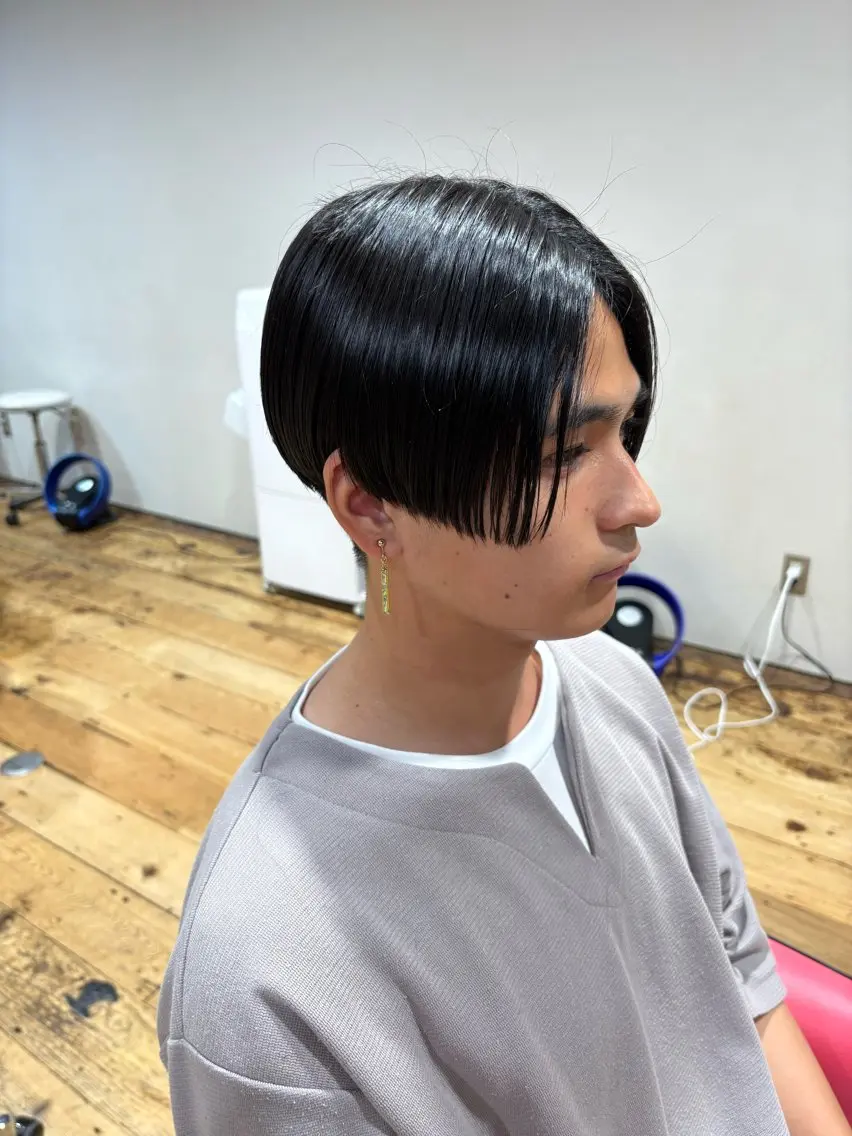 メンズ たけみ りさのヘアスタイル