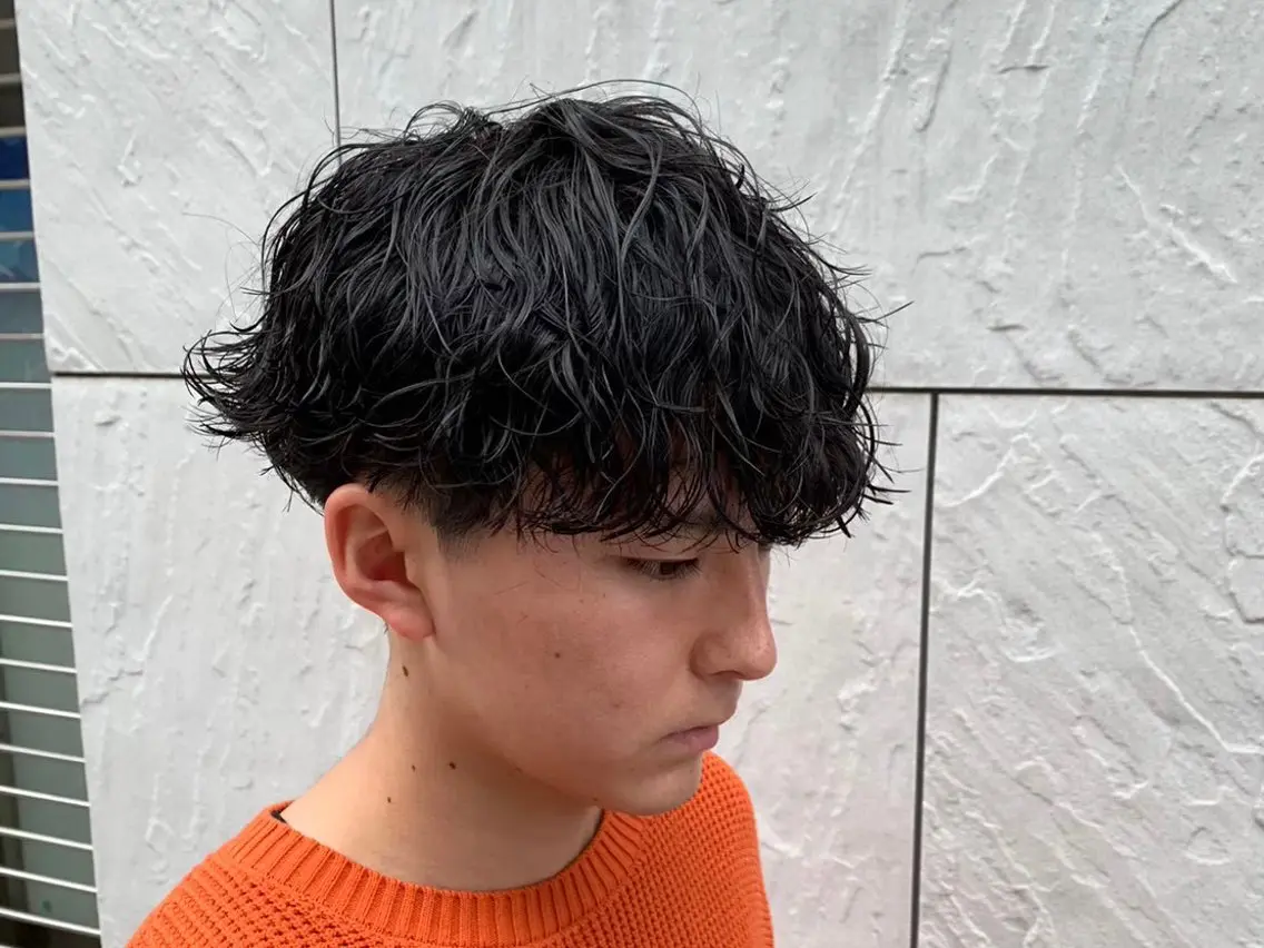 パーマ メンズ カット パーマ パーマ支持率No.1 ❤️🔥安成弾のヘアスタイル