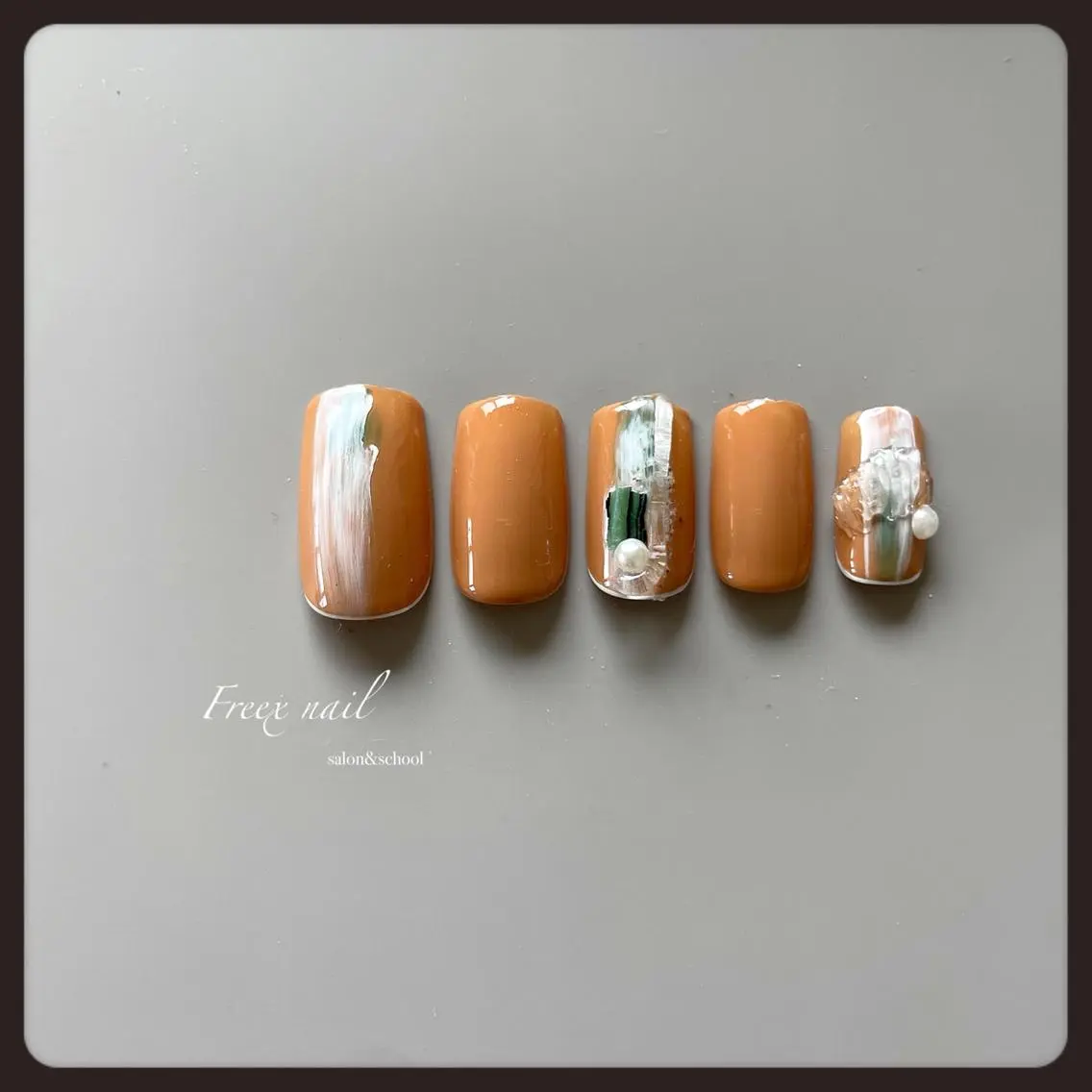ネイル ハンドネイル ハンドケア freex nail /ニュアンス/個性派のネイルデザイン