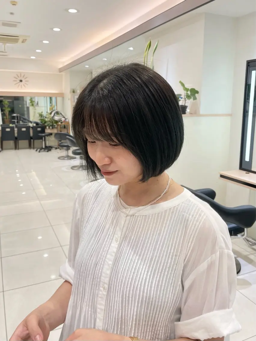ショート カット 秋山 智香のヘアスタイル