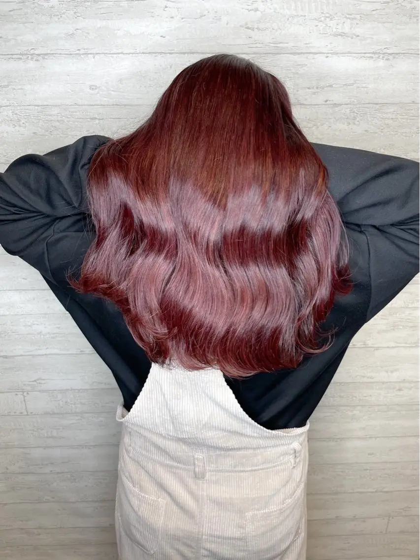 ロング カラー 小池 穂果/ 府中のヘアスタイル