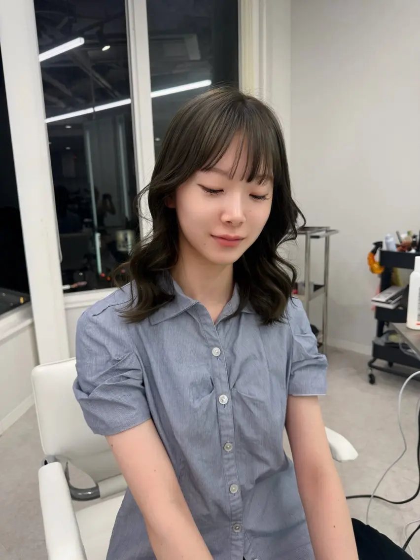 ロング カラー カット ヘアカラー トリートメント 大阪梅田/ イマムラミヅキのヘアスタイル
