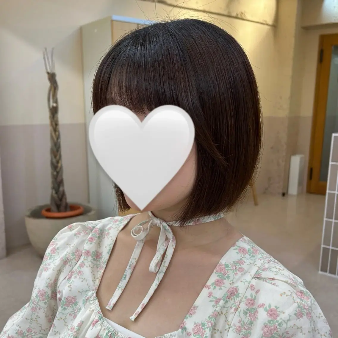 ショート カラー ボブ 柔らかいガーリーヘア 🎀Mahiroのヘアスタイル