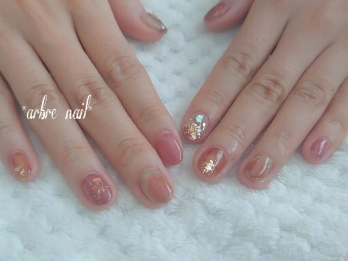 ネイル ✯.。 arbre nail 。✯.のネイルデザイン