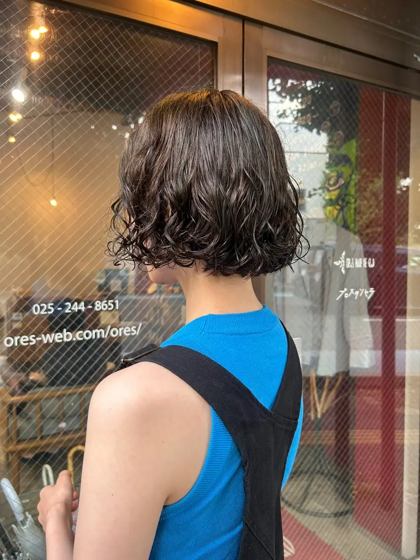 パーマ ORe'S HAIR BE　GLaDまなみのヘアスタイル