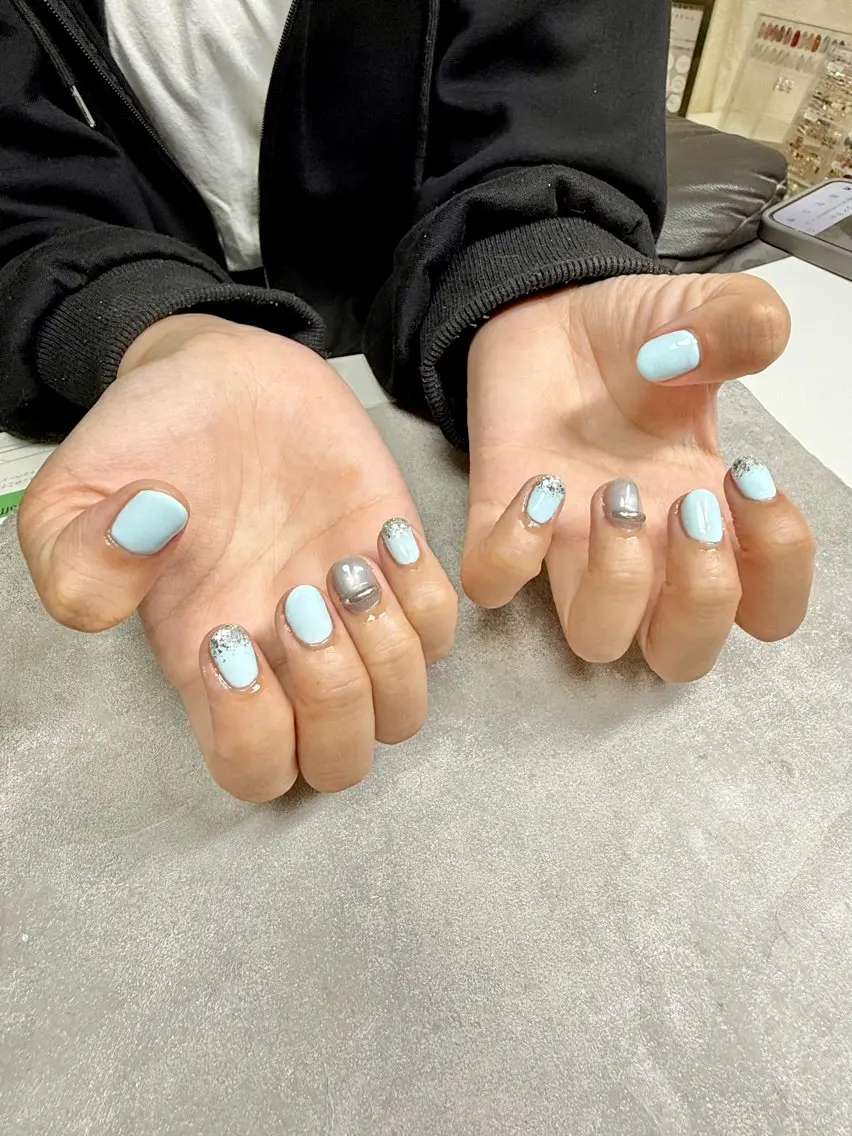ネイル ハンドネイル Yu-a 🌻 ルカのネイルデザイン