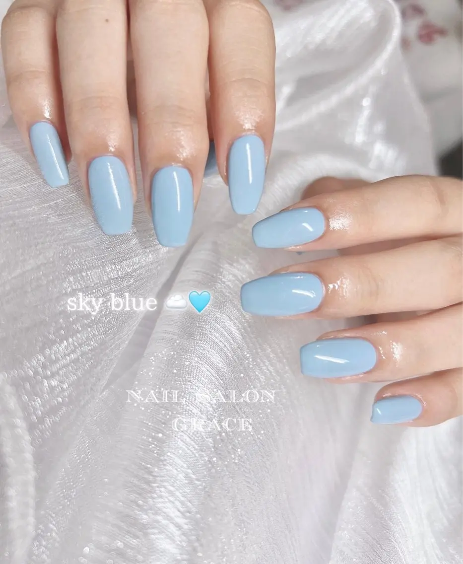 ネイル ワンカラーネイル ハンドネイル OASIS nailsのネイルデザイン