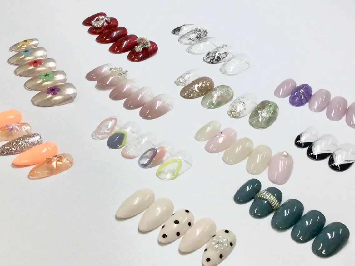 ネイル 春ネイル ハンドネイル nailsalon Mimiのネイルデザイン