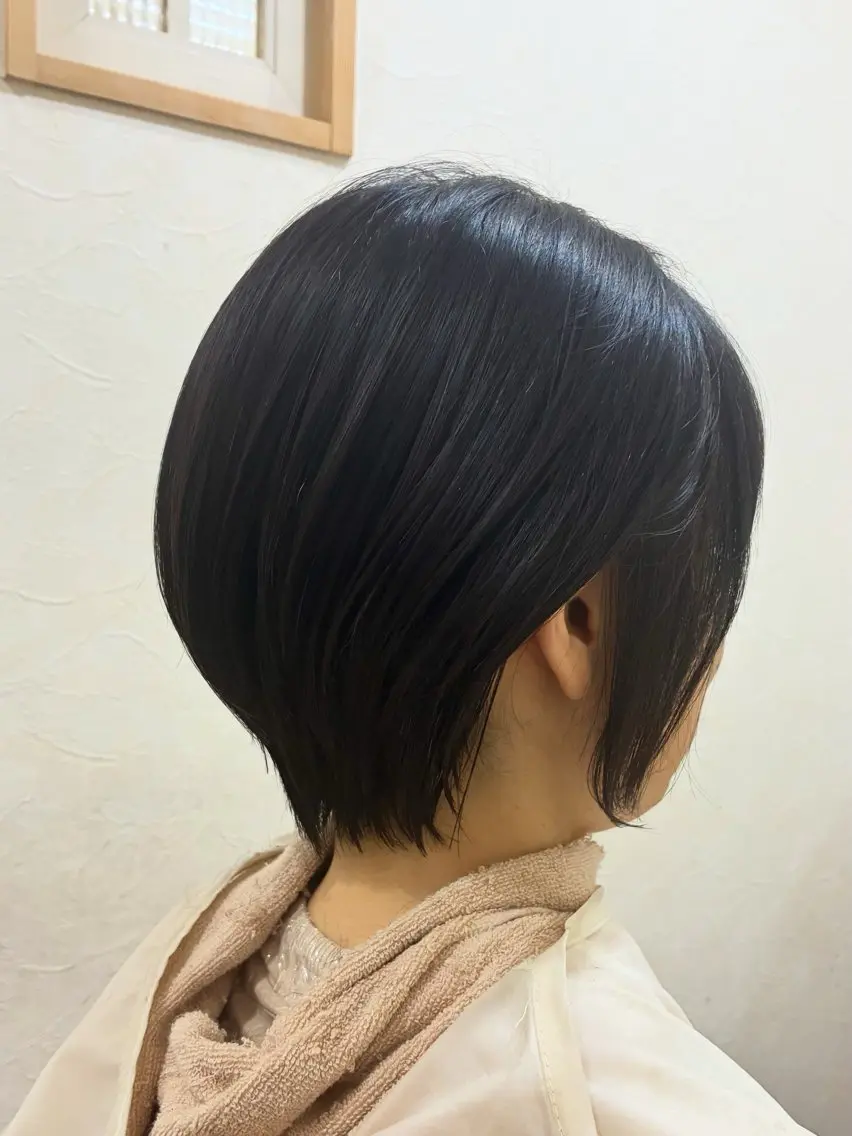 ショートカットの写真