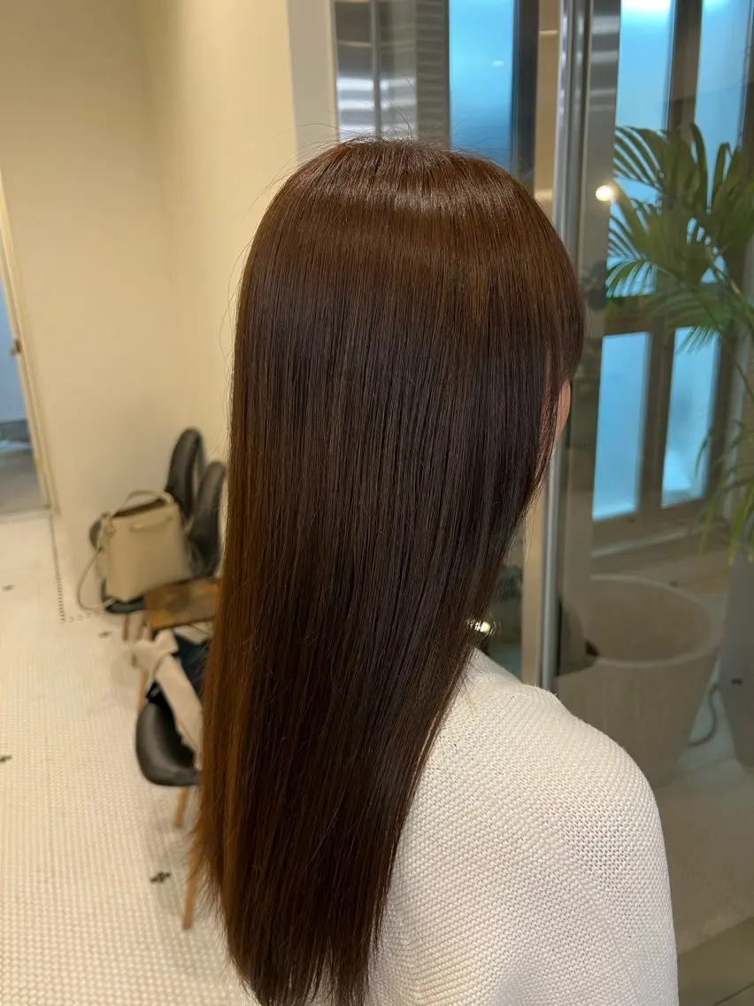 セミロング カラー 🐋湊 ゆうき 🫧のヘアスタイル