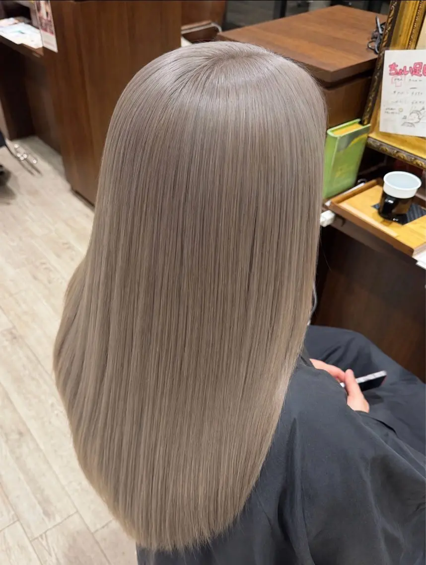 ロング カラー カット ヘアカラー 🌊カット•縮毛矯正 🌊/YUUKIのヘアスタイル