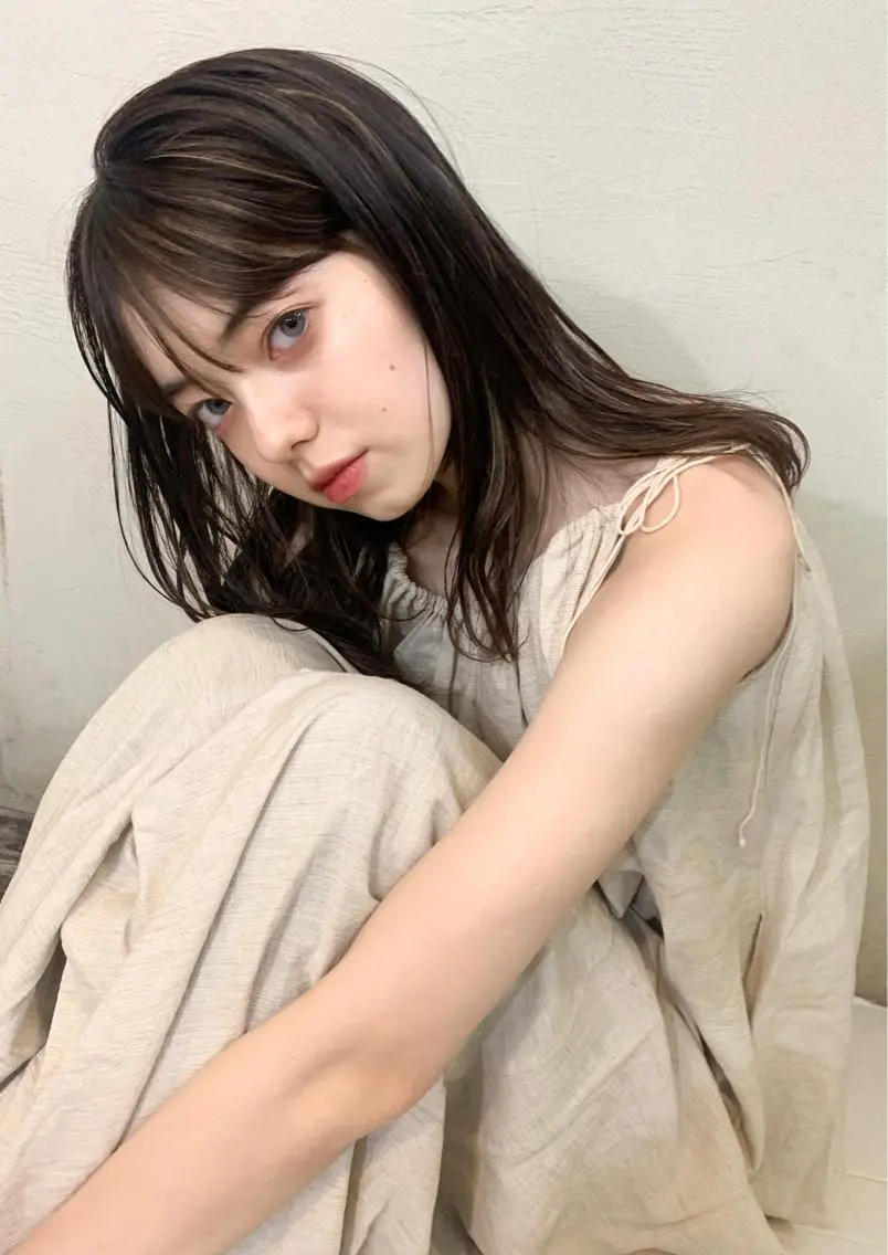 【新規、女性限定】カット+カラー+髪質改善トリートメントの写真