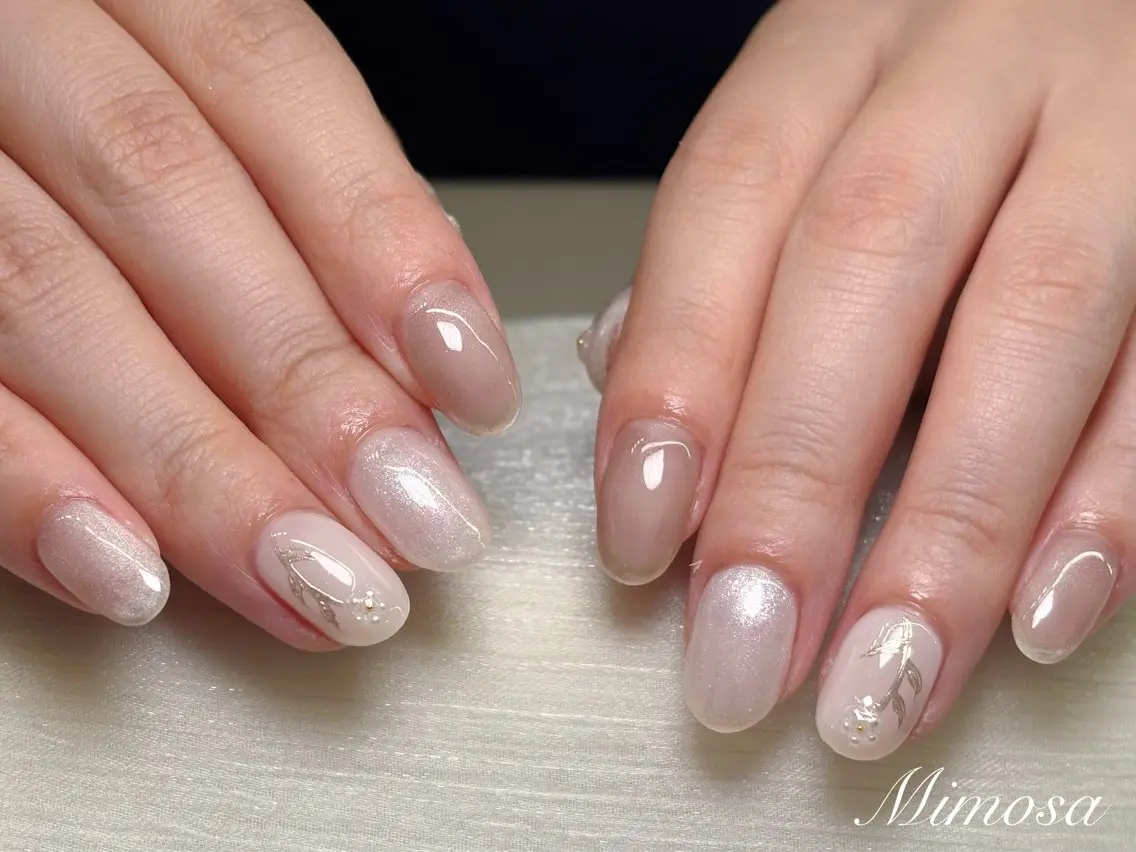 ネイル ハンドネイル 🫧Mimosa 吉祥寺のネイルデザイン