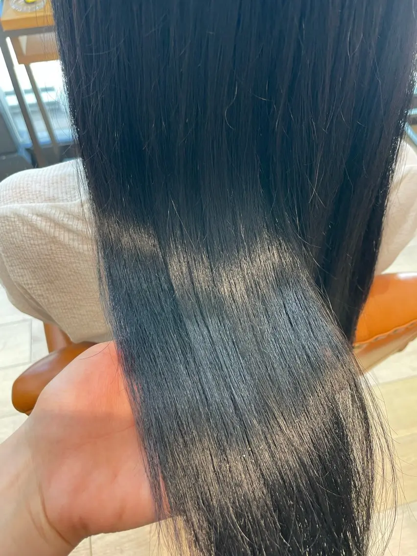 ミディアム カラー ヘアカラー トリートメント Hikari 髪質改善🩵ᩚ🫧のヘアスタイル