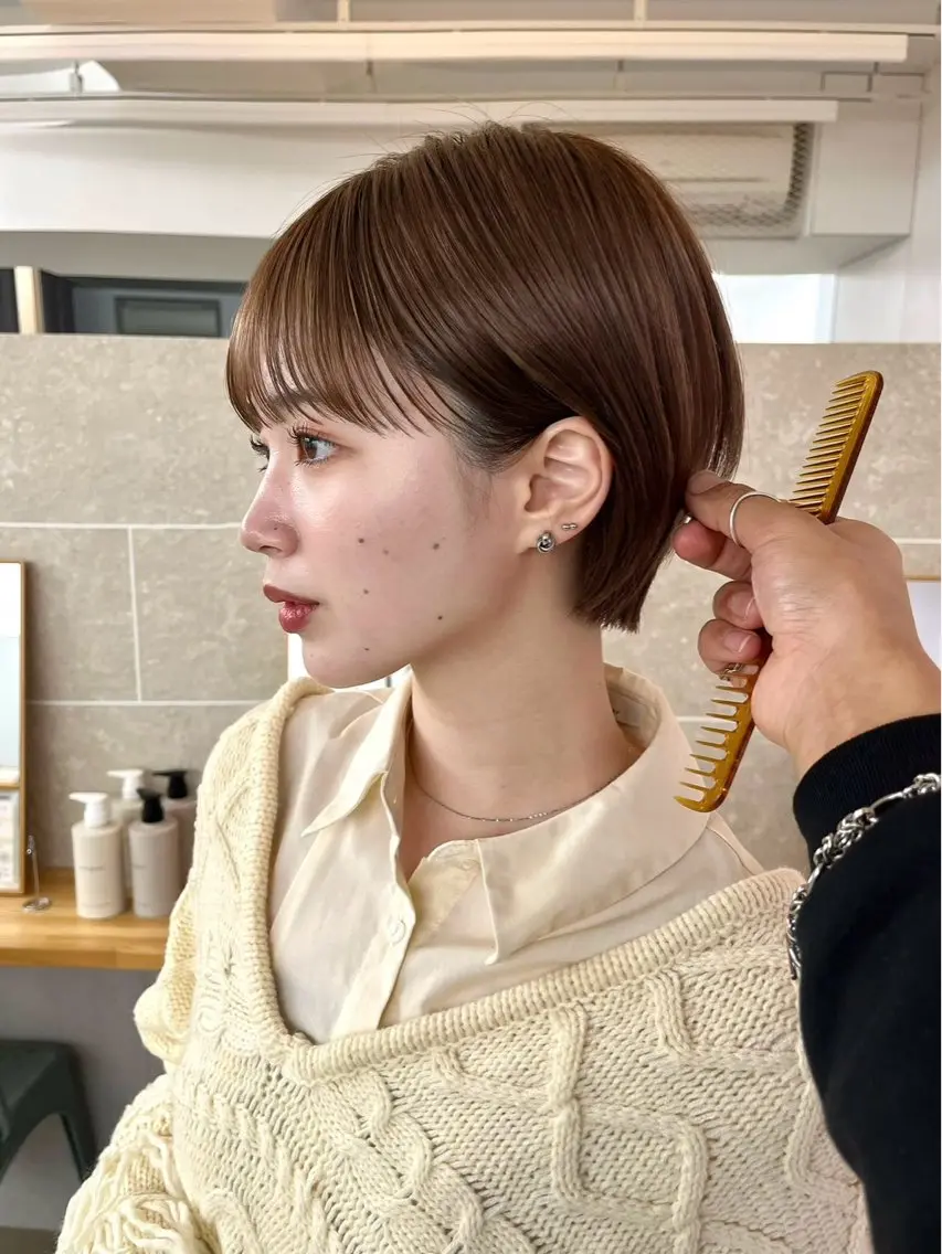 ショート 横浜美容師 みつきのヘアスタイル