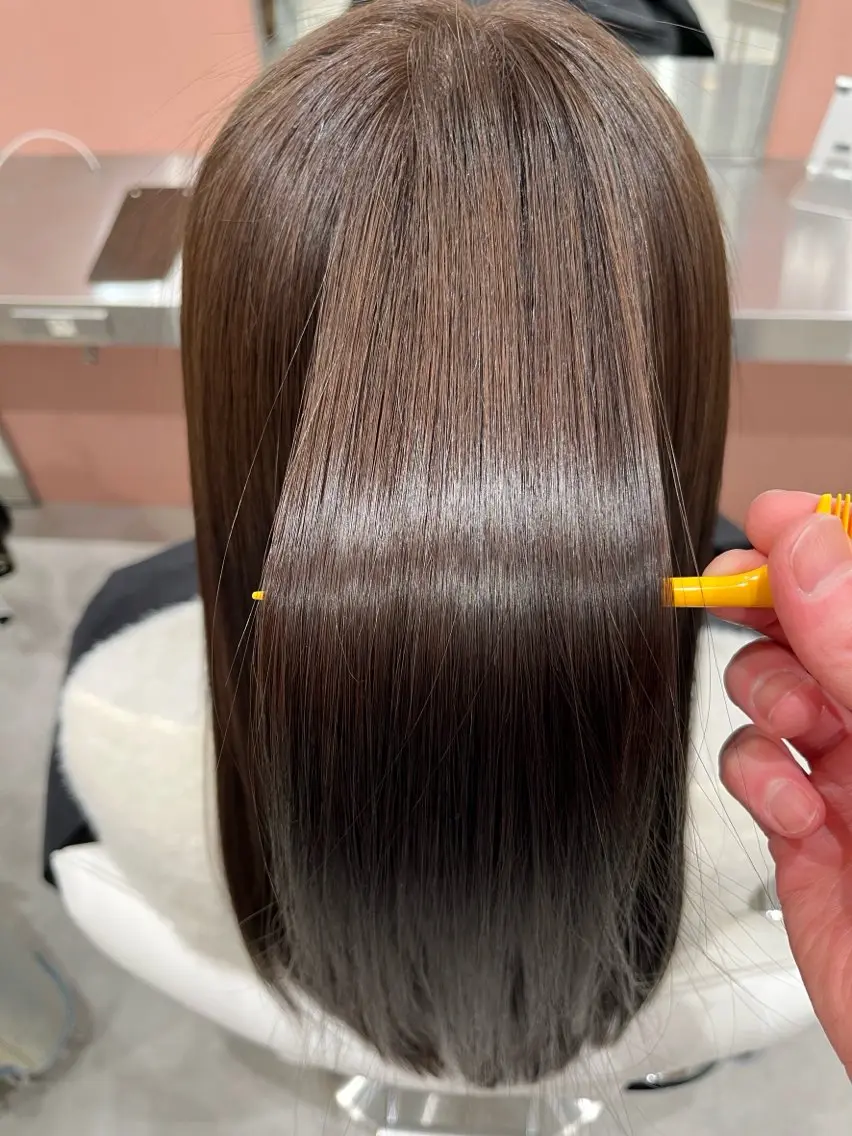 🌟🫧美髪縮毛矯正🫧🌟➕高保湿トリートメント➕ヘアセット🤍の写真