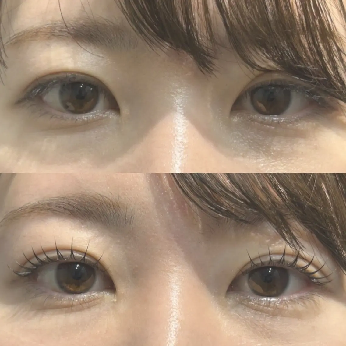 マツエク・マツパ 一重×まつ毛パーマ マツパ クレセントアイ 長與の眉毛・アイブロウイメージ