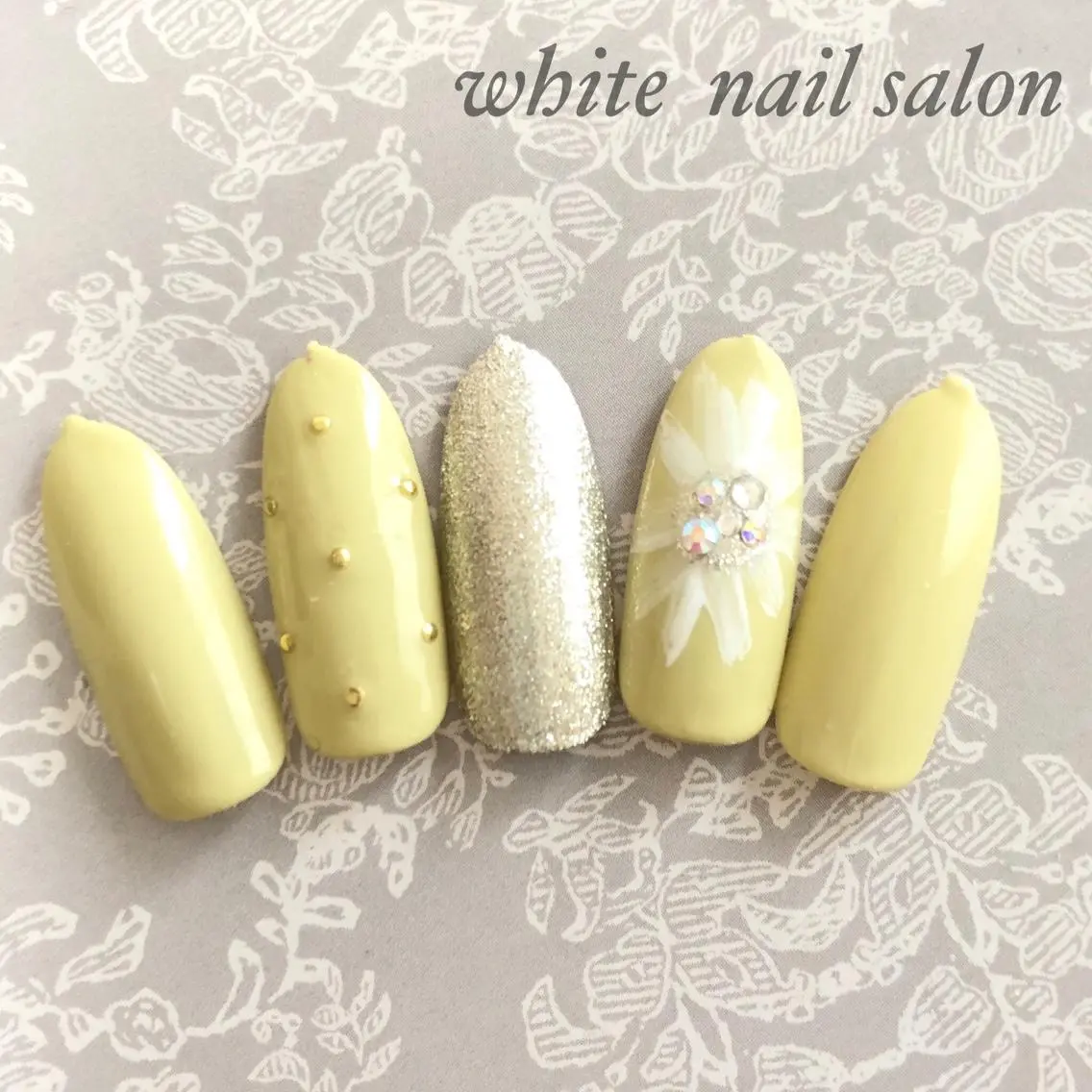 ネイル アートネイル フットネイル フレンチネイル ジェルネイル オフィスネイル ハンドネイル white nail salonのネイルデザイン