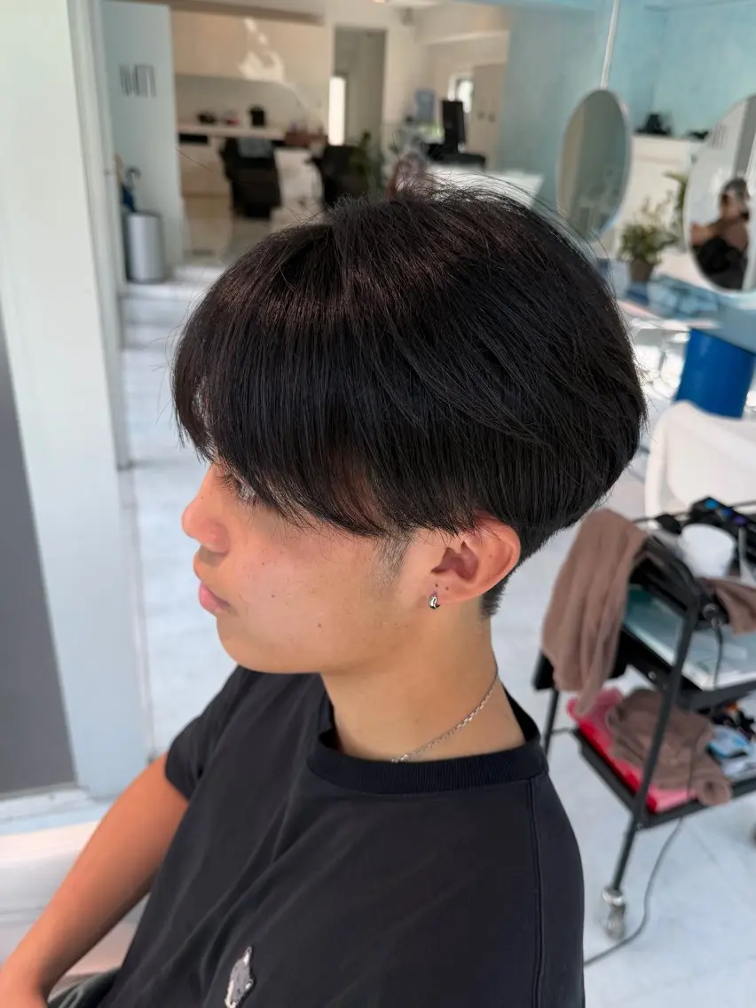 ショート ショートヘア カット AMITYメンズ特化 ASUMIのヘアスタイル