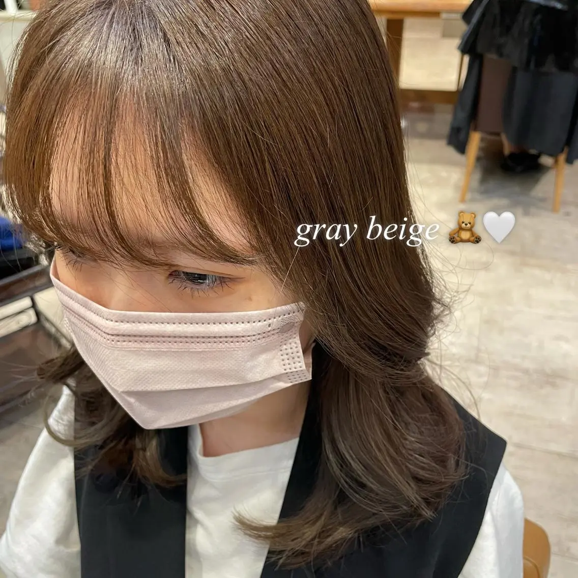 カラー 𝙢𝙞𝙮𝙪🎀 girly hairのヘアスタイル