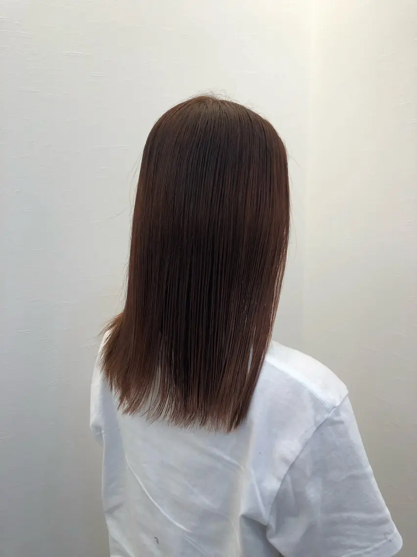 カラー ツノガイ エリのヘアスタイル