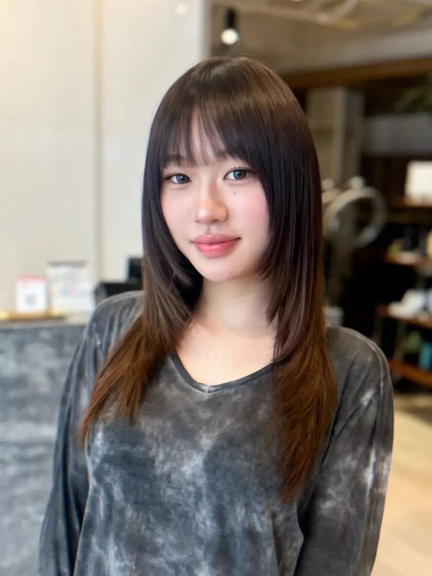 ロング ゆめみ🌱カット モデル募集中👻のヘアスタイル