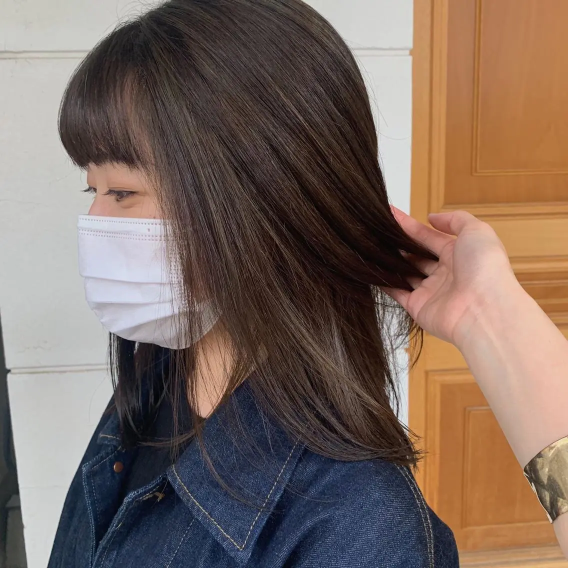 ミディアム カラー ハイライトカラー ハイライト ヘアカラー m ā l o.🌷 サカモトマイコのヘアスタイル