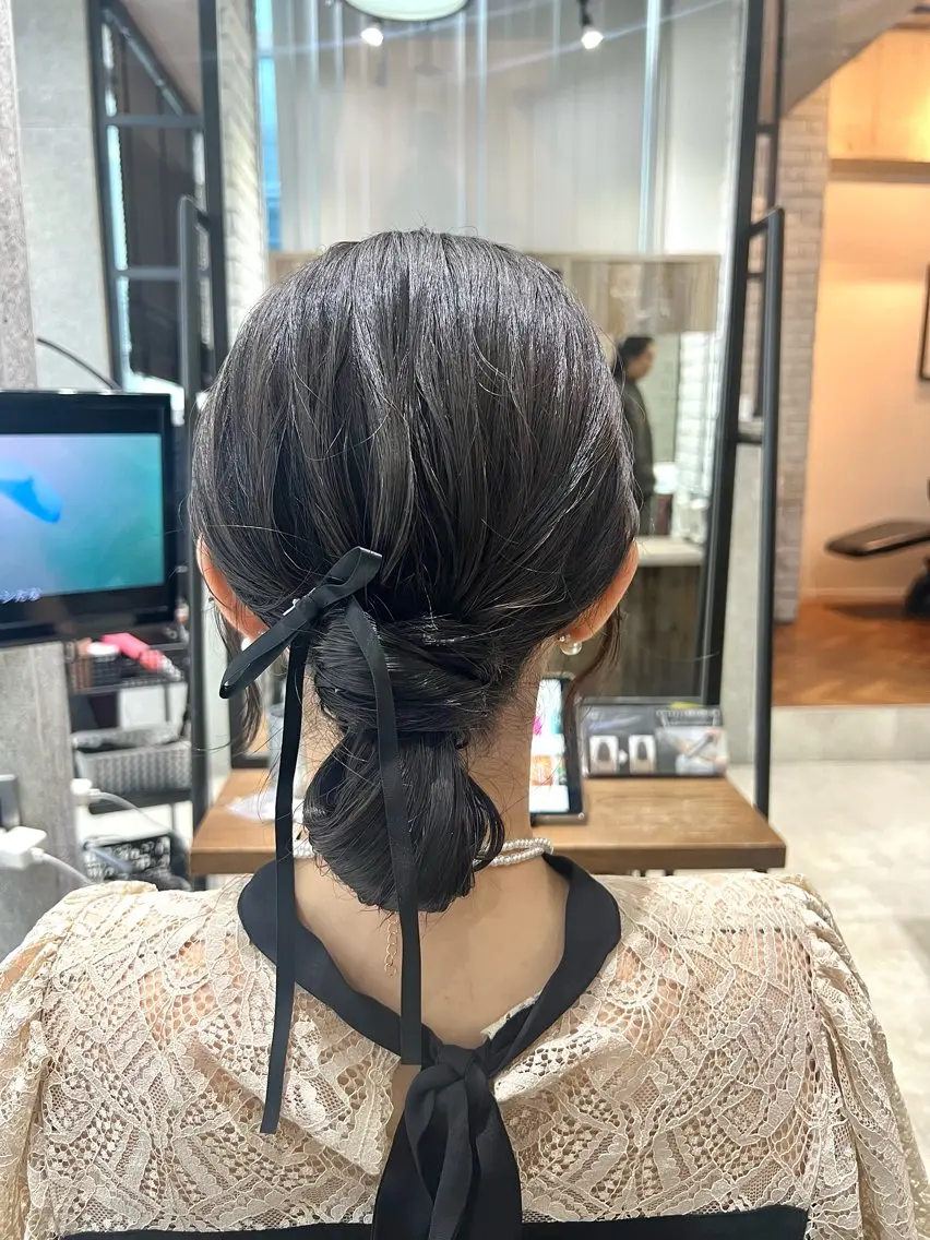 ロング ヘアアレンジ ヘアセット 🌿ニュアンス/髪質 改善🌿Fukudaのヘアスタイル