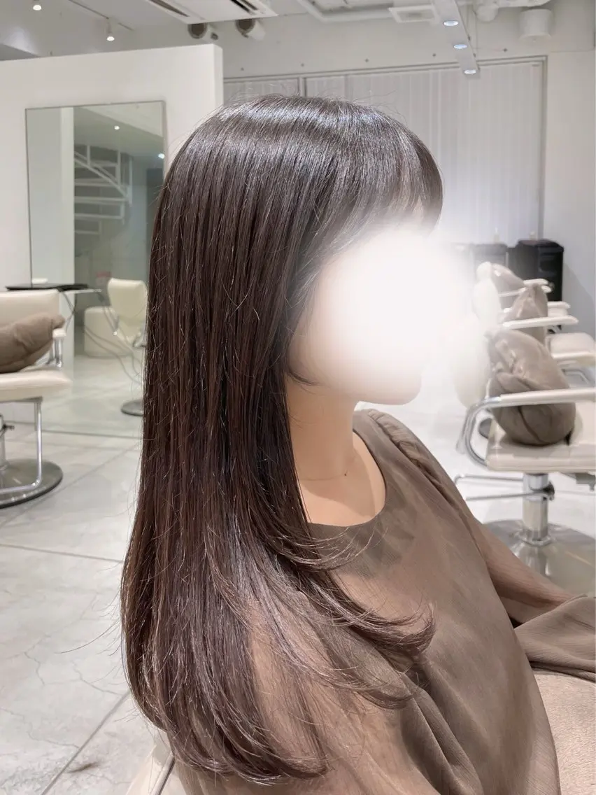 ロング カラー 似合わせスタイル 表参道🌿ちえのヘアスタイル