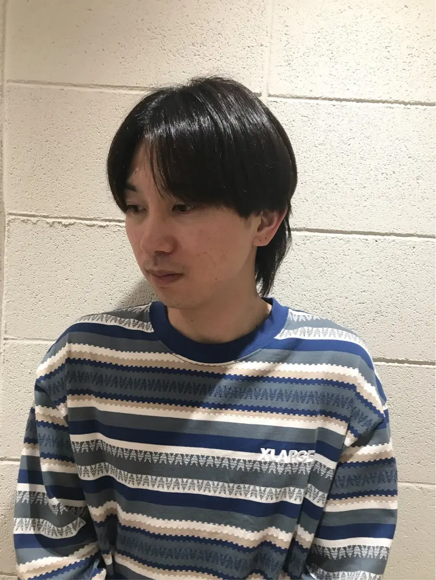 カット➕曲がる縮毛矯正の写真