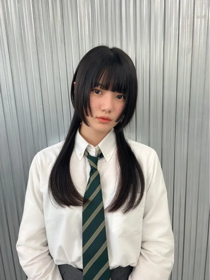 ロング カット トリートメント 小倉 浩士のヘアスタイル