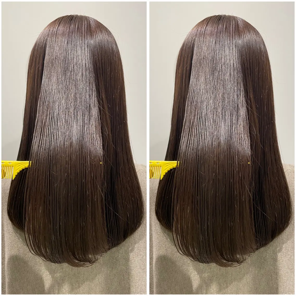 セミロング ボブ ハイライト 髪質改善 縮毛矯正 トリートメント 🌟髪質改善 平本雄大🌟のヘアスタイル