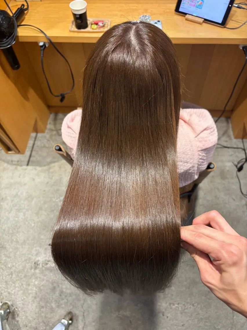ロング カット ヘアカラー トリートメント 【Amphi Tokyo】宮原のヘアスタイル