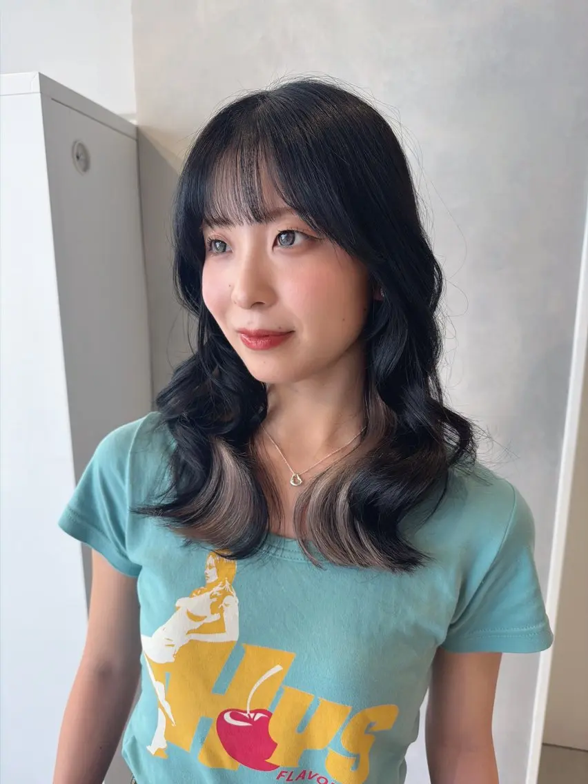 カラー ヘアカラー トリートメント 透明感カラー✨艶髪 制作🌱山根あゆみのヘアスタイル