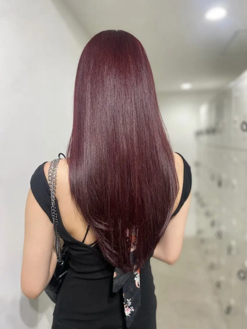 カラー girly❤︎暖色ヘ ア➰🎀HINANOのヘアスタイル