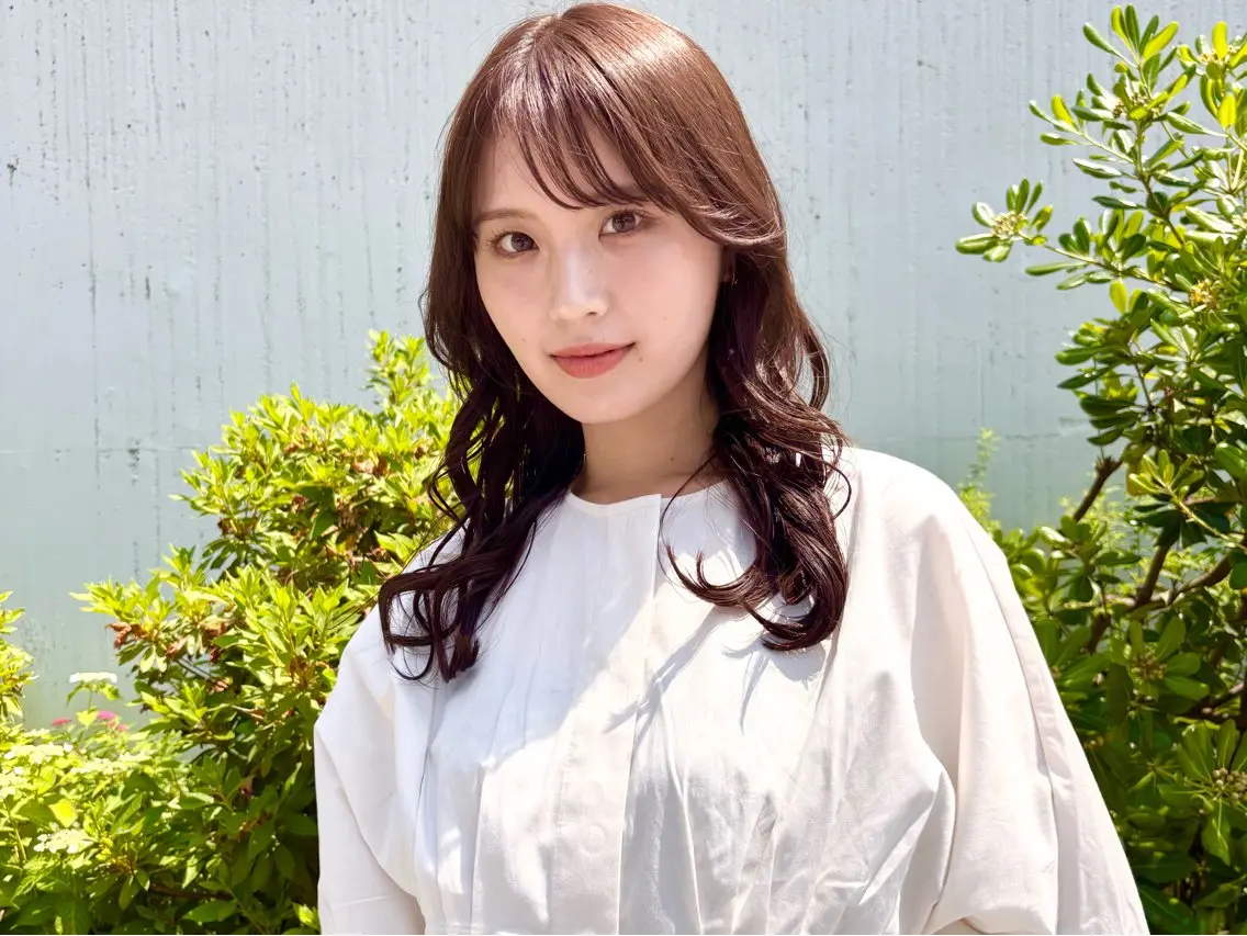 ロング カット ヘアカラー トリートメント 【公式】amble luxe池袋東口🩷のヘアスタイル
