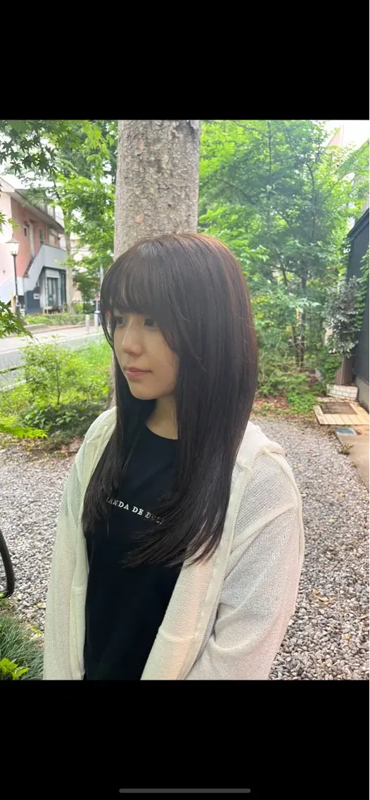 ロング カット ヘアカラー トリートメント 品のある垢抜けヘア 特化🫧空 龍之介のヘアスタイル