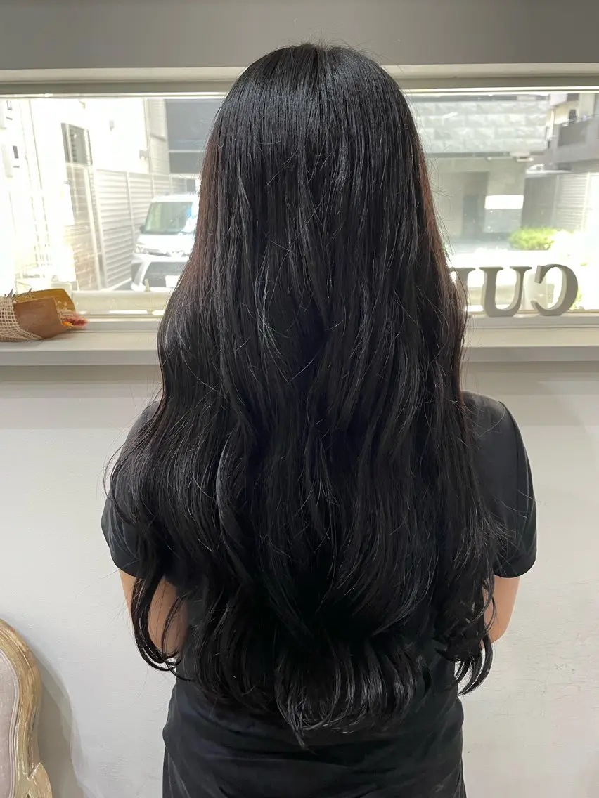 ロング カラー ロング 鈴木 崇之のヘアスタイル